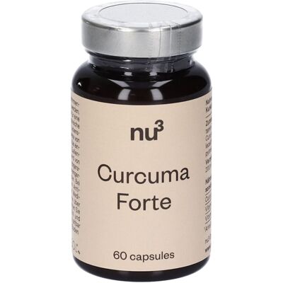 nu3 Premium Curcuma Forte 60 Capsule - Integratore Alimentare nu3 Premium Curcuma Forte 60 Capsule - Integratore Alimentare