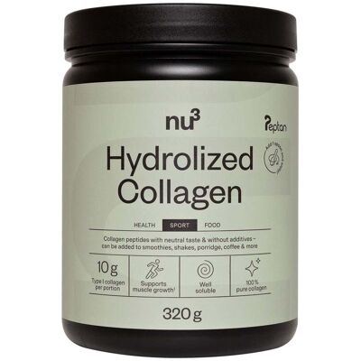 Nu3 Polvere di Collagene - Collagene Idrolizzato - 320 g Nu3 Polvere di Collagene - Collagene Idrolizzato - 320 g