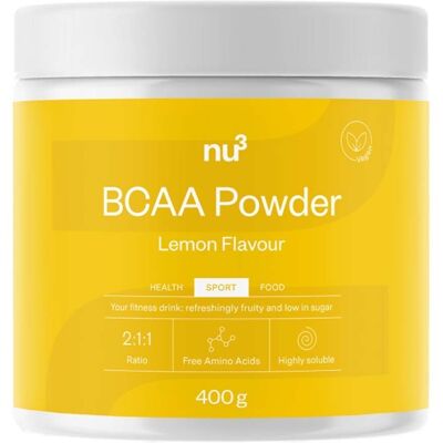 nu3 Polvere di BCAA Limone - Integratore muscolare nu3 Polvere di BCAA Limone - Integratore muscolare