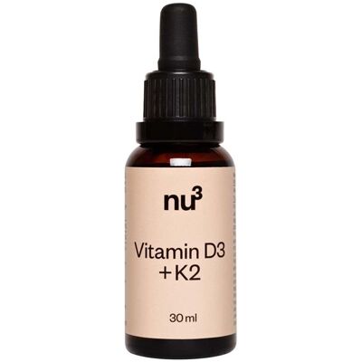 nu3 Vitamina D3 + K2 Gocce 30 ml nu3 Vitamina D3 + K2 Gocce 30 ml