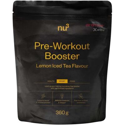 nu3 Pre-Workout Booster 360 g Polvere nu3 Pre-Workout Booster 360 g Polvere