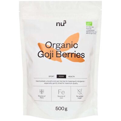 nu3 Bacche di Goji Bio 500g nu3 Bacche di Goji Bio 500g