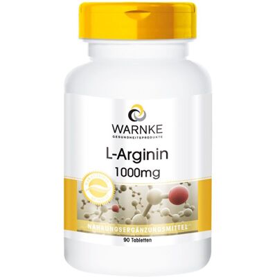 Warnke Vitalstoffe GmbH L-Arginin 1000 mg Compresse - Integratori Warnke Vitalstoffe GmbH L-Arginin 1000 mg Compresse - Integratori