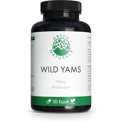 Heilpflanzenwohl GmbH Dioscorea selvaggia vegana capsule - Integratore herbal Heilpflanzenwohl GmbH Dioscorea selvaggia vegana capsule - Integratore herbal