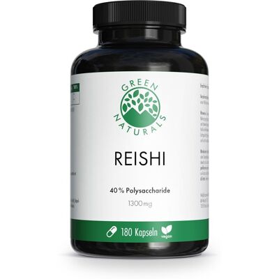 Green Naturals Reishi 650 mg Capsule Vegane Green Naturals Reishi 650 mg Capsule Vegane