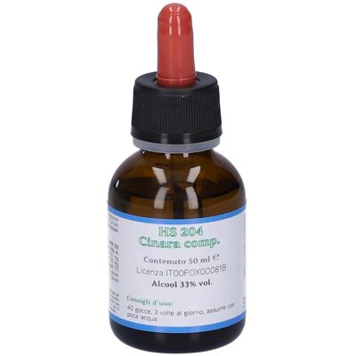 Herboplanet Hs204 Cynara Compositum - Supporto al Fegato 50ml Herboplanet Hs204 Cynara Compositum - Supporto al Fegato 50ml