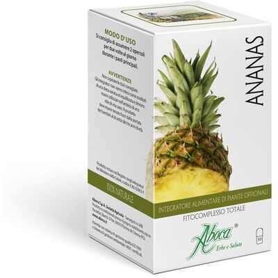 Aboca Ananas Fitocomplesso Totale 50 pz Compresse Aboca Ananas Fitocomplesso Totale 50 pz Compresse