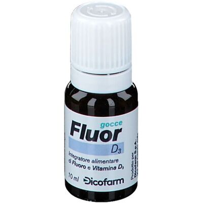 Fluor D3 Dicofarm Gocce 10 ml orali Fluor D3 Dicofarm Gocce 10 ml orali