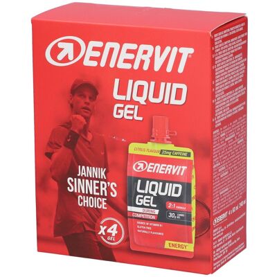 Enervit Sport Liquid Gel Citrus - Integratore energetico per sport Enervit Sport Liquid Gel Citrus - Integratore energetico per sport