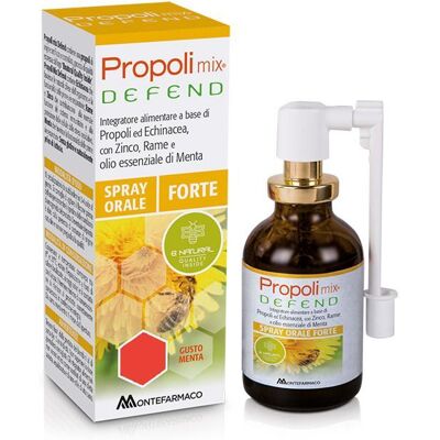 Propoli Mix Defend Spray Adulti 30 ml Propoli Mix Defend Spray Adulti 30 ml