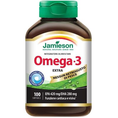 Jamieson Omega 3 Extra 700 mg - Integratore di Olio di Pesce Jamieson Omega 3 Extra 700 mg - Integratore di Olio di Pesce