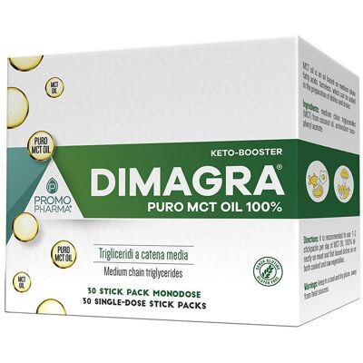 Dimagra ® MCT Oil 100% 30 pz Bustina Dimagra ® MCT Oil 100% 30 pz Bustina