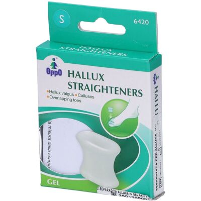 Separatore Hallux Valgus Oppo - Supporto Anatomico per il dito, Taglia S Separatore Hallux Valgus Oppo - Supporto Anatomico per il dito, Taglia S