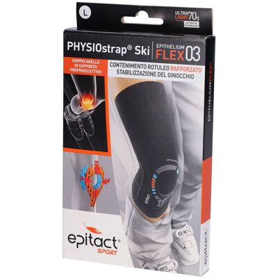 Epitact Sport Ginocchiera Physiostrap® Ski Taglia L 1 pz Bendaggio/i Epitact Sport Ginocchiera Physiostrap® Ski Taglia L 1 pz Bendaggio/i