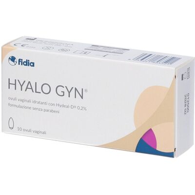 Fidia Farmaceutici Hyalo Gyn - Ovuli Vaginali Idratanti - 10 pezzi Fidia Farmaceutici Hyalo Gyn - Ovuli Vaginali Idratanti - 10 pezzi