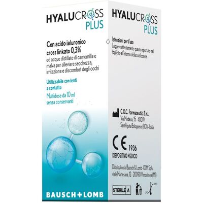 Bausch & Lomb Hyalucross Plus Collirio - Collirio Bausch & Lomb Hyalucross Plus Collirio - Collirio