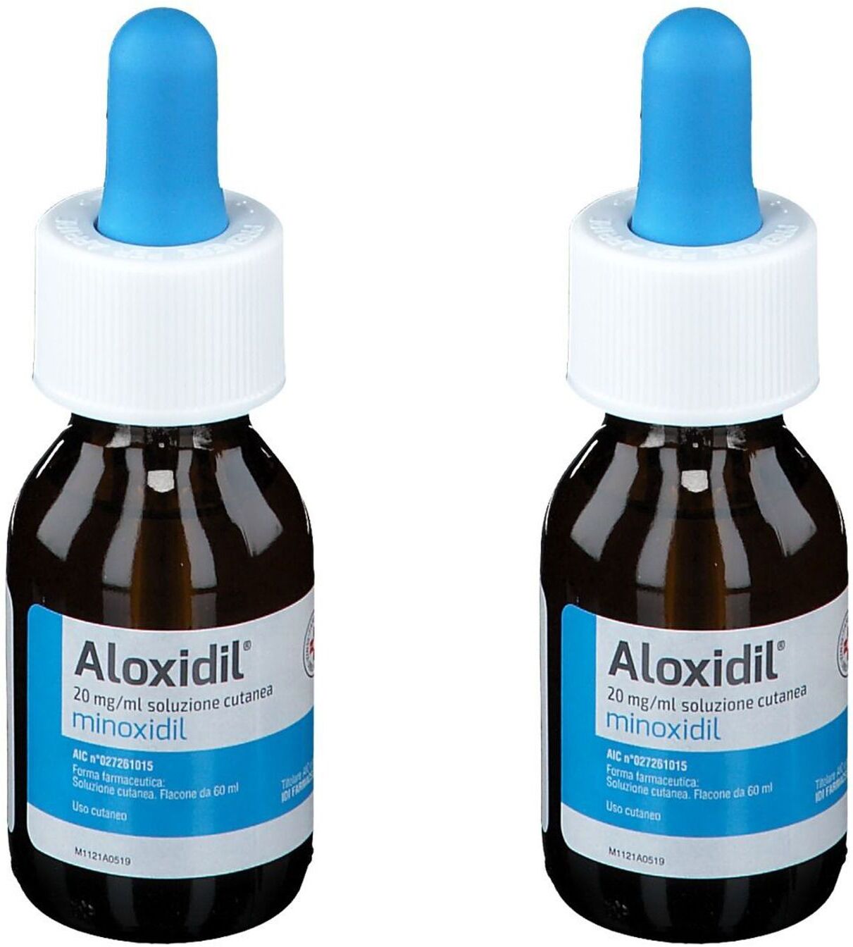 Aloxidil ® 2% Soluzione cutanea Set da 2 2x60 ml 1 Aloxidil ® 2% Soluzione cutanea Set da 2 2x60 ml