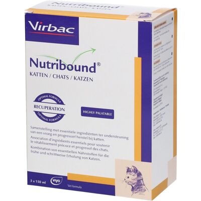 Virbac Nutribound® gatti 3x150 ml Soluzione Virbac Nutribound® gatti 3x150 ml Soluzione