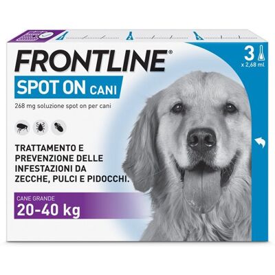 FRONTLINE Frontilne Spot On Cane 20-40KG - Pesticida/Trattamento animale FRONTLINE Frontilne Spot On Cane 20-40KG - Pesticida/Trattamento animale