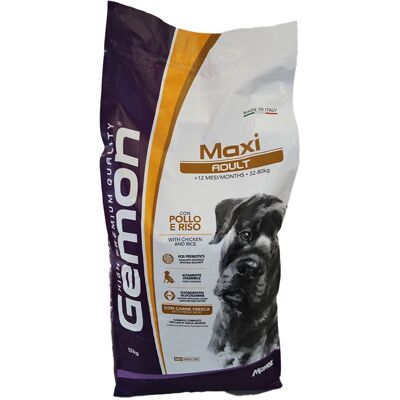 Monge Monge Maxi Adult Cibo per Cani Pollo Riso Monge Monge Maxi Adult Cibo per Cani Pollo Riso