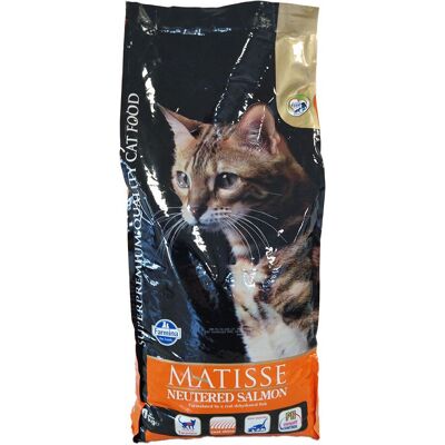Farmina Matisse Neutered per Gatti Adulti Sterilizzati con Salmone 10000 g Mangime Farmina Matisse Neutered per Gatti Adulti Sterilizzati con Salmone 10000 g Mangime