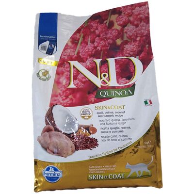 Farmina N&D Quinoa Feline Quail 5000 g Mangime Farmina N&D Quinoa Feline Quail 5000 g Mangime