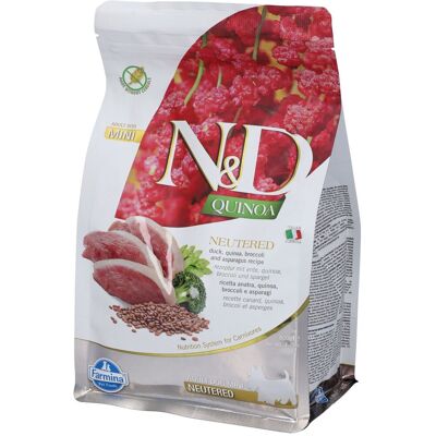 Farmina N&D Quinoa Cibo per Cani, Anatra, Broccoli, Asparagi - Mini, 800g Farmina N&D Quinoa Cibo per Cani, Anatra, Broccoli, Asparagi - Mini, 800g