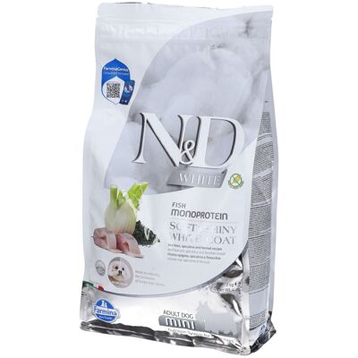 N&D Adult Farmina® N&D White Spigola Spirulina e Finocchio Cani Adulti Taglia Mini 2000 g Mangime N&D Adult Farmina® N&D White Spigola Spirulina e Finocchio Cani Adulti Taglia Mini 2000 g Mangime