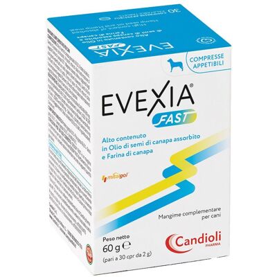 Candioli Evexia Fast Integratore - Supporto per la salute articolare dei cani Candioli Evexia Fast Integratore - Supporto per la salute articolare dei cani