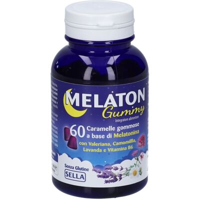 Sella Melaton Gummy Carmelle Gommose con Melatonina 132 g Caramelle Sella Melaton Gummy Carmelle Gommose con Melatonina 132 g Caramelle