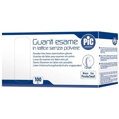PIC Guanto per Esplorazione Senza Polvere Misura S 100 pz Guanti PIC Guanto per Esplorazione Senza Polvere Misura S 100 pz Guanti