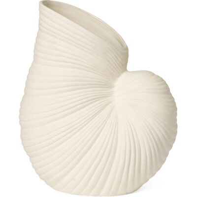Ferm Living - Vaso conchiglia Shell - Bianco - Ceramica - Designer Trine Andersen Ferm Living - Vaso conchiglia Shell - Bianco - Ceramica - Designer Trine Andersen