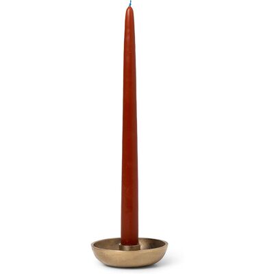 Ferm Living - Portacandela Bougeoirs - Metallo - Ottone massiccio Ferm Living - Portacandela Bougeoirs - Metallo - Ottone massiccio