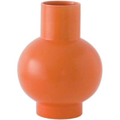 Raawii - Vaso Strøm XL - Arancione vibrante - Ceramica - Designer Nicholai Wiig-Hansen Raawii - Vaso Strøm XL - Arancione vibrante - Ceramica - Designer Nicholai Wiig-Hansen