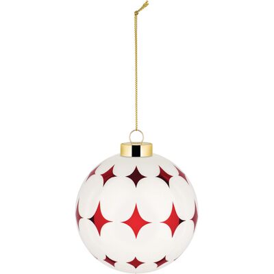 Alessi - Palle di Natale Delight - Rosso - vetro soffiato - Designer Nika Zupanc Alessi - Palle di Natale Delight - Rosso - vetro soffiato - Designer Nika Zupanc