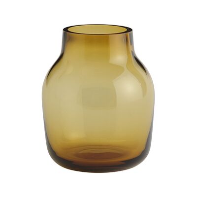 Muuto - Vaso Silent - Arancione - Vetro soffiato a mano - Ø 11 cm, H 13,4 cm - Vaso Muuto - Vaso Silent - Arancione - Vetro soffiato a mano - Ø 11 cm, H 13,4 cm - Vaso