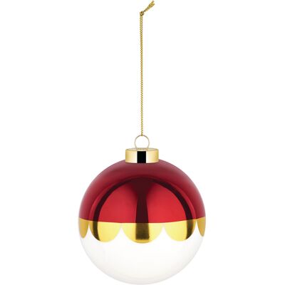 Alessi - Palle di Natale Delight - Rosso - vetro soffiato - Designer Nika Zupanc Alessi - Palle di Natale Delight - Rosso - vetro soffiato - Designer Nika Zupanc