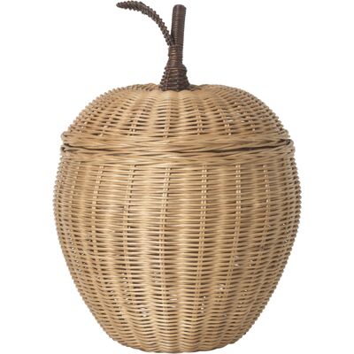 Ferm Living - Cestino Kids - Legno naturale - Midollino - Designer Trine Andersen Ferm Living - Cestino Kids - Legno naturale - Midollino - Designer Trine Andersen