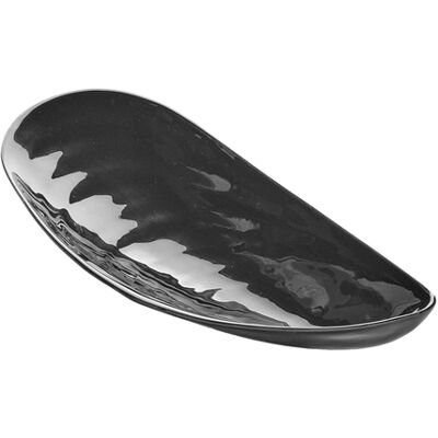 Serax - Ciotola Les objets Moulversants - Nero - Porcellana smaltata - Designer Wouters & Hendrix Serax - Ciotola Les objets Moulversants - Nero - Porcellana smaltata - Designer Wouters & Hendrix
