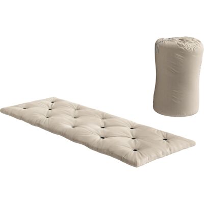Materasso futon beige Karup Design - Portatile, 70x190cm, 5cm Materasso futon beige Karup Design - Portatile, 70x190cm, 5cm