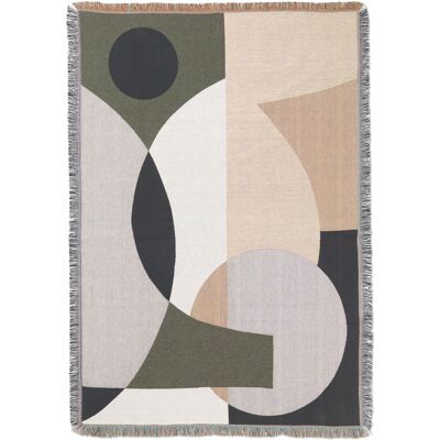 Ferm Living - Plaid Plaids - Multicolore - Cotone - Designer Berit Mogensen Lopez Ferm Living - Plaid Plaids - Multicolore - Cotone - Designer Berit Mogensen Lopez