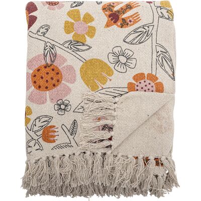 Bloomingville - Vivielle Pledd - Multicolore - Plaid Bloomingville - Vivielle Pledd - Multicolore - Plaid