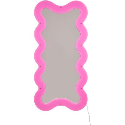 Specchio LED rosa Seletti Modello 17165 - Decorazione parete Specchio LED rosa Seletti Modello 17165 - Decorazione parete