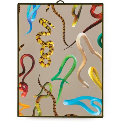 Specchio Snakes di Seletti - Arte Surreale - 22,5x29,5cm - Specchio Specchio Snakes di Seletti - Arte Surreale - 22,5x29,5cm - Specchio
