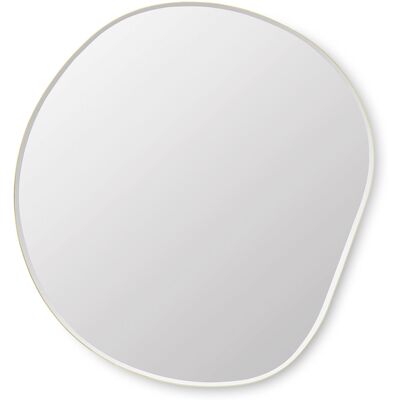 Specchio Pond in ottone XL di ferm LIVING - Design ispirato all'acqua Specchio Pond in ottone XL di ferm LIVING - Design ispirato all'acqua
