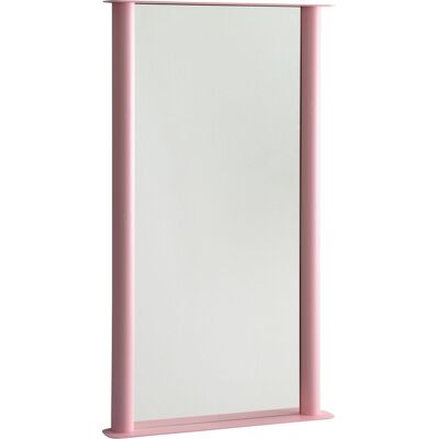 raawii - Specchio murale Pipeline - Rosa - Alluminio - Designer Nicholai Wiig-Hansen raawii - Specchio murale Pipeline - Rosa - Alluminio - Designer Nicholai Wiig-Hansen