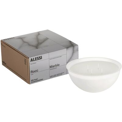 Alessi - Accessorio Rocc - Bianco - Cera vegetale - Designer Michael Anastassiades Alessi - Accessorio Rocc - Bianco - Cera vegetale - Designer Michael Anastassiades
