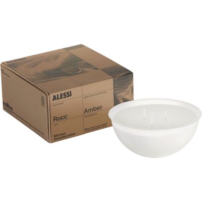 Alessi - Accessorio Rocc - Bianco - Cera vegetale - Designer Michael Anastassiades Alessi - Accessorio Rocc - Bianco - Cera vegetale - Designer Michael Anastassiades