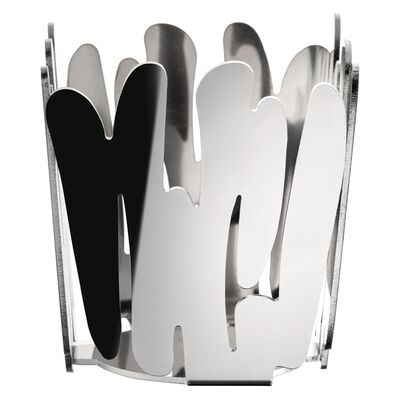 Alessi - Portacandela Bark - Metallo - Acciaio inossidabile - Designer Donia Maaoui Alessi - Portacandela Bark - Metallo - Acciaio inossidabile - Designer Donia Maaoui