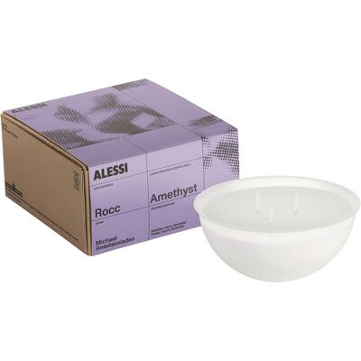 Alessi - Accessorio Rocc - Bianco - Cera vegetale - Designer Michael Anastassiades Alessi - Accessorio Rocc - Bianco - Cera vegetale - Designer Michael Anastassiades